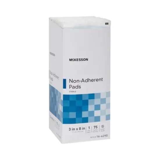 McKesson Sterile Non-Adherent Dressing Rectangle 3 x 8" image {4}