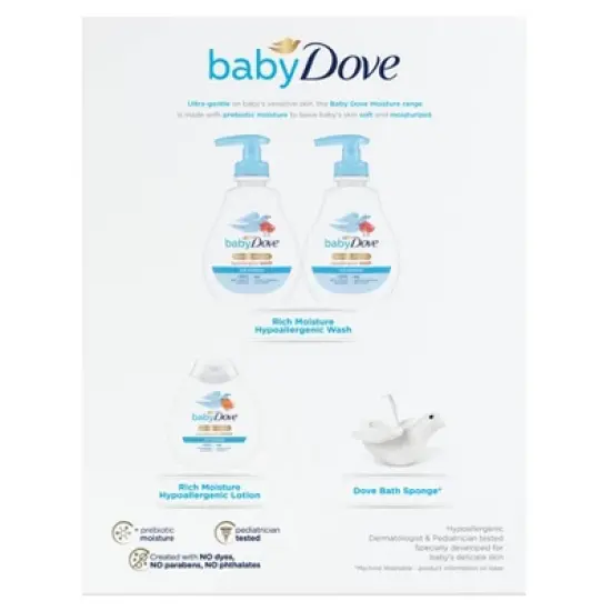 Baby Dove Complete Care Essentials Gift Set - 13 fl oz/4ct image {1}
