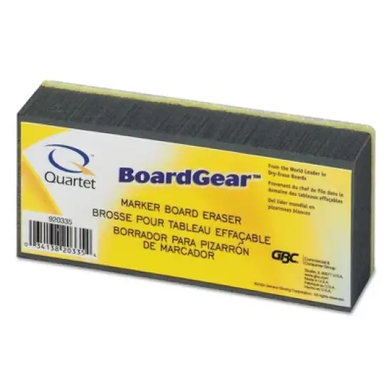 Quartet BoardGear Marker Board Eraser, 5" x 2.75" x 1.38" image {2}