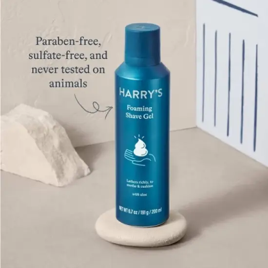 Harry's Men's Foaming Shave Gel with Aloe image {2}