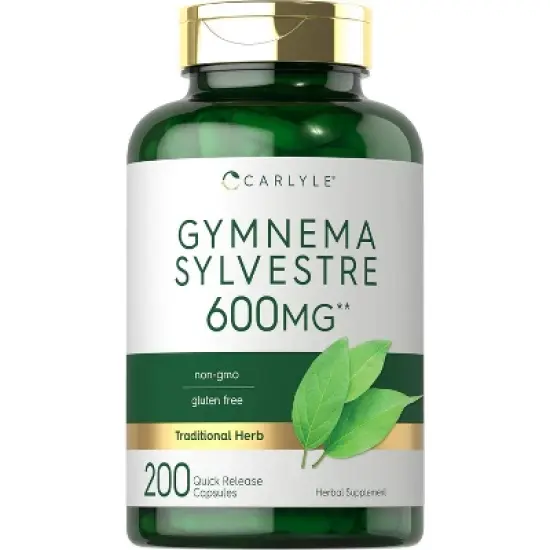 Carlyle Gymnema Sylvestre Leaf 600mg | 200 Capsules image {7}