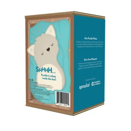 Purrble Calming Toy Companion - Interactive Plush image {2}