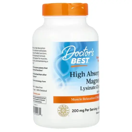 Doctor's Best High Absorption Magnesium, 240 Tablets (100 mg Per Tablet) image {3}
