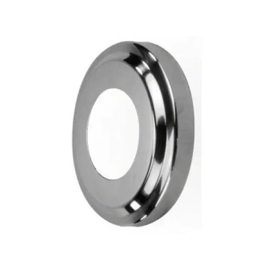 Swimline 87904 Replacement Inground Pool Ladder Stainless Steel Escutcheon Plate for 1.9 Inch Deck Equipment to Protect Ladder Mounting Hardware image {1}