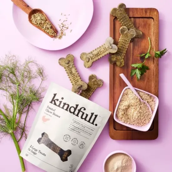 Dental Bones Chicken Dog Treats - Extra Large - 12oz - Kindfull&trade; image {1}