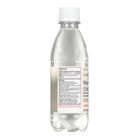 Foster & Thrive Magnesium Citrate Saline Laxative Oral Solution, Cherry, 10 Oz image {2}