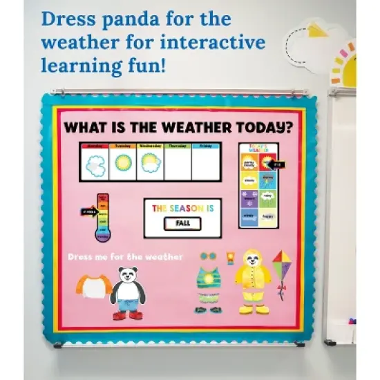 Carson Dellosa Education Weather Bulletin Board Set, Grade PK-2 (56 pieces) image {4}
