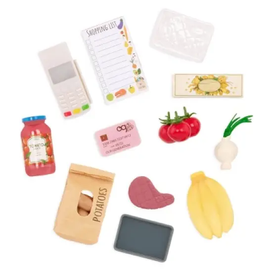 Our Generation Supermarket Checkout Grocery Accessory Set for 18" Dolls image {4}