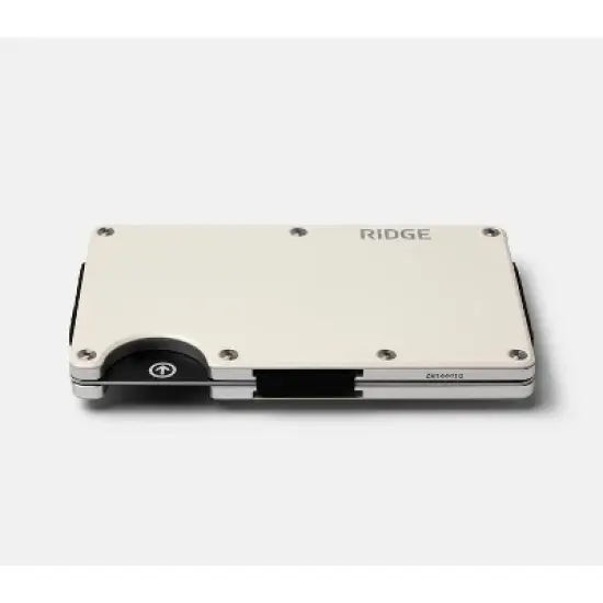 Ridge Wallet - Monaco White - Cash Strap image {8}