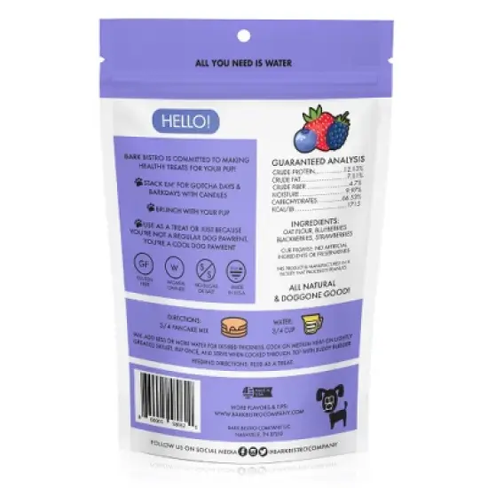 Superberry Snoot Pooch Pancakes (14oz) image {1}