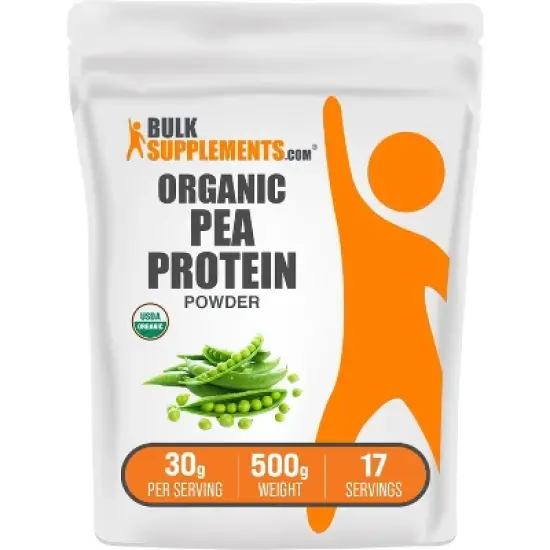 BulkSupplements Organic Pea Protein Powder image {6}