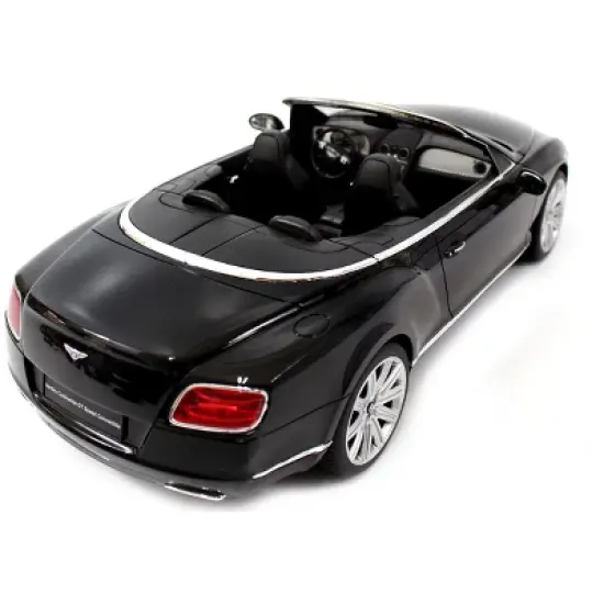 Ready! Set! Race! Link 1:12 RC Bentley Continental GT Convertible Model Car - Black image {4}