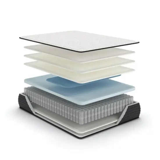 Signature Design by Ashley Limited Edition Plush 12 Inch Hybrid Mattress with Lumbar Support Gel Memory Foam image {7}