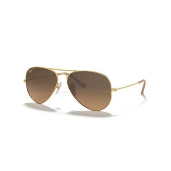 Ray-Ban RB3025 55mm Aviator Unisex Pilot Sunglasses Polarized image {10}