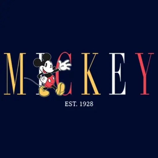 Men's Mickey & Friends EST. 1928 Logo Sweatshirt image {1}