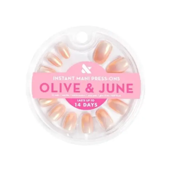 Olive & June Press-On Fake Nails - S Round - Sunset Gradient - 42ct image {5}