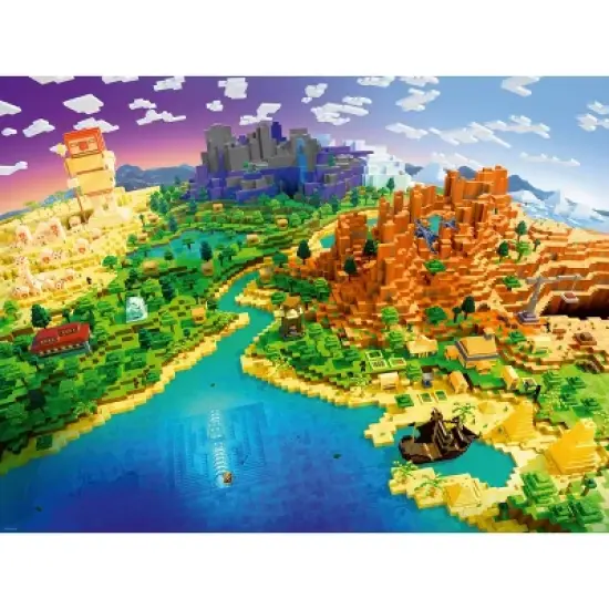 Ravensburger World of Minecraft Jigsaw Puzzle - 1500pc image {2}