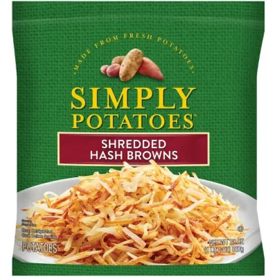 Simply Potatoes Gluten Free Shredded Hash Browns - 20oz image {4}