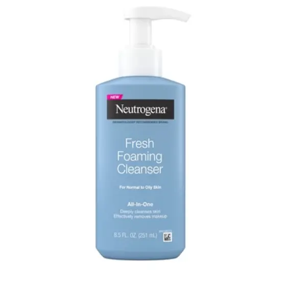 Neutrogena Fresh Foaming All-in-One Cleanser - 8.5 fl oz image {1}