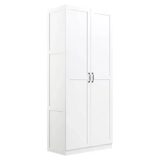 Set of 2 Hopkins Modern 7 Shelf Freestanding Storage Closets - Manhattan Comfort image {10}