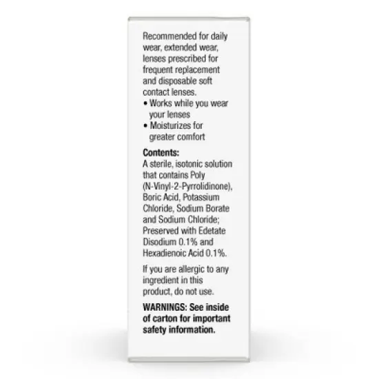 Lubricating and Rewetting Eye Drops .27oz - up&up&trade; image {2}