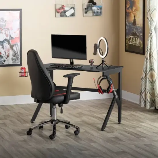 Saga PC Gaming Desk Black - studio designs image {14}