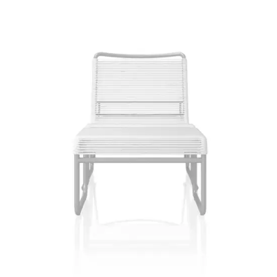 Lita 2pc Patio Lounge and Ottoman Set - CosmoLiving image {4}