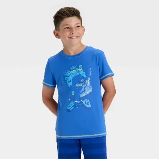 Boys' 2pc Short Sleeve Pajama Set - Cat & Jack&trade; image {2}