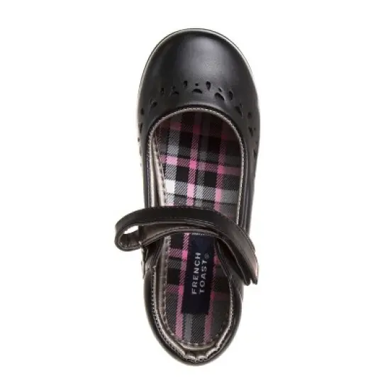 French Toast Girls School Shoes with Little Abstract Details (Little Kids) image {5}