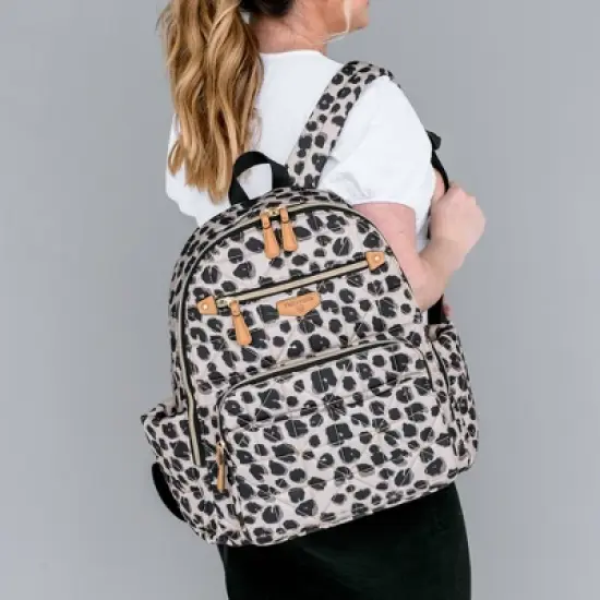 TWELVElittle Companion Diaper Bag - Leopard image {2}
