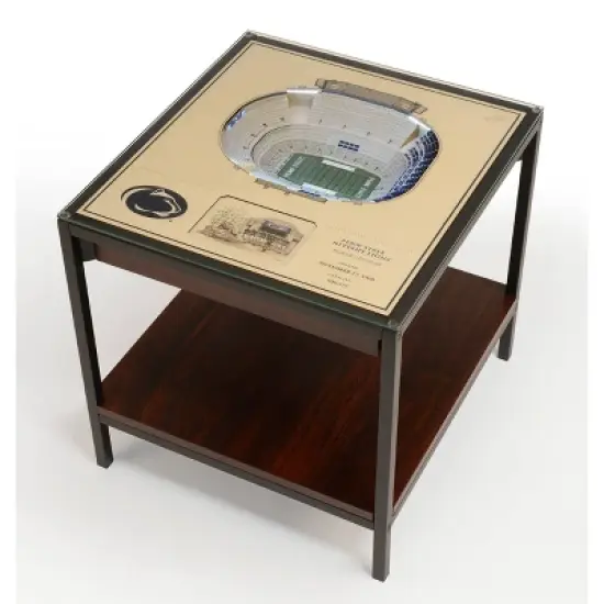 NCAA Penn State Nittany Lions 25-Layer StadiumViews Lighted End Table image {5}