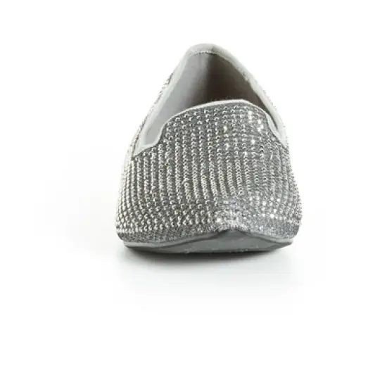 Women's WIDE FIT Maya Flat Shoe - pewter | AVENUE image {4}