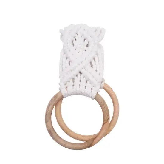 carol & frank White Kitchen Towel Holder image {3}