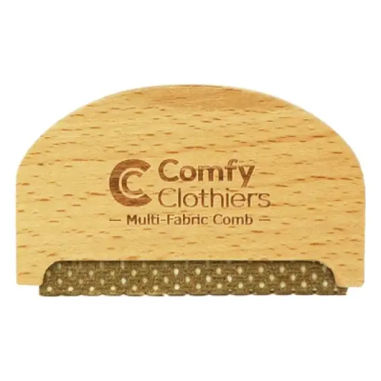 Comfy Clothiers Cashmere & Wool Comb for De-Pilling Sweaters & Clothing, Removes Pills, Fuzz and Lint from Garments, Blue image {3}