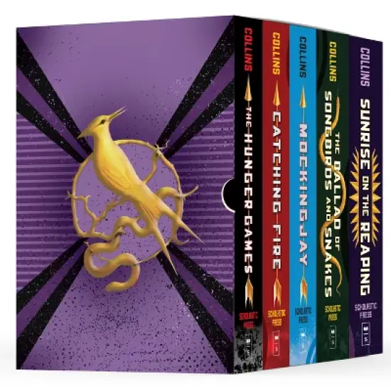 Hunger Games 5-Book Hardcover Box Set (the Hunger Games, Catching Fire, Mockingjay, the Ballad of Songbirds and Snakes, Sunrise on the Reaping) image {1}