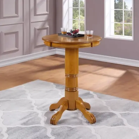 42" Florence Bar Height Table Fruitwood Brown - Boraam image {5}