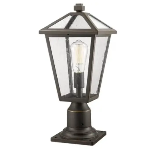 Z-Lite Talbot 1 - Light Lantern in  Oil Rubbed Bronze image {3}