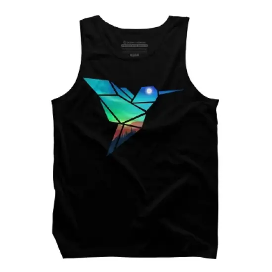 Men's Design By Humans Nature Sparrow By clingcling Tank Top image {4}