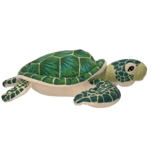 Wild Republic Cuddlekins Mini Green Sea Turtle Stuffed Animal, 8 Inches image {3}