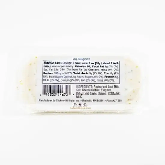 The Humble Goat Garlic and Herb Goat Cheese Log - 4oz image {1}