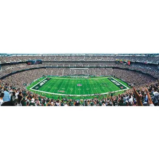 NFL New York Jets 1000pc Pano Puzzle Game image {1}