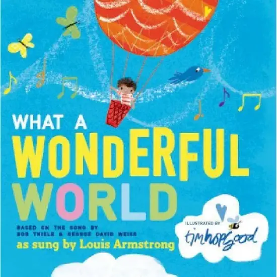 What a Wonderful World by Bob Thiele (Board Book) image {1}