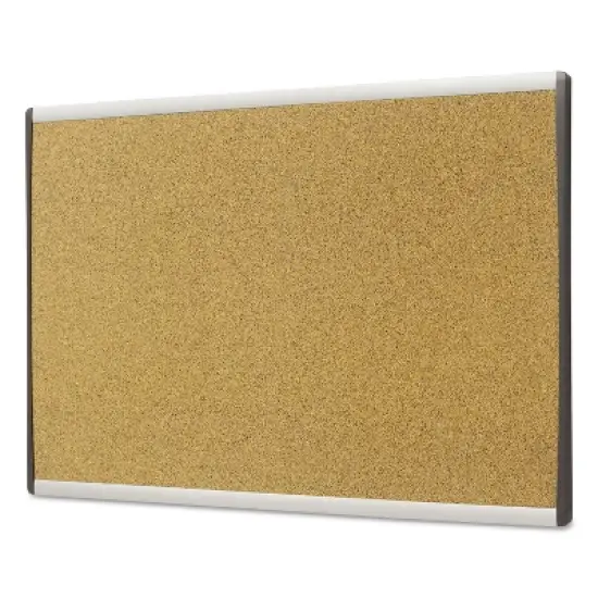 Quartet ARC Frame Cork Cubicle Board 18 x 30 Tan Aluminum Frame ARCB3018 image {2}