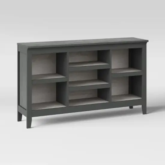 32" Carson Horizontal Bookcase with Adjustable Shelves - Threshold image {2}