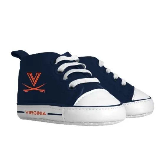 Baby Fanatic Pre-Walkers High-Top Unisex Baby Shoes -  NCAA Virginia Cavaliers image {1}
