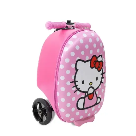 Hello Kitty Hardside Carry On Scooter Suitcase image {1}