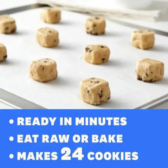 Pillsbury Chocolate Chip Cookie Dough - 16oz/24ct image {2}