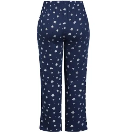 Women's Plus Size Snow Sleep Set - ink | EVANS image {8}