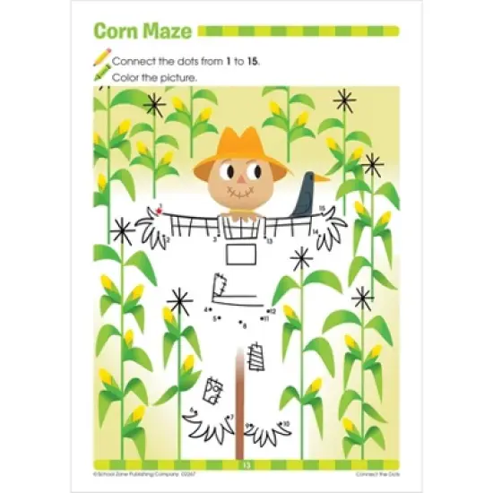 School Zone Connect the Dots Workbook - (Paperback) image {4}