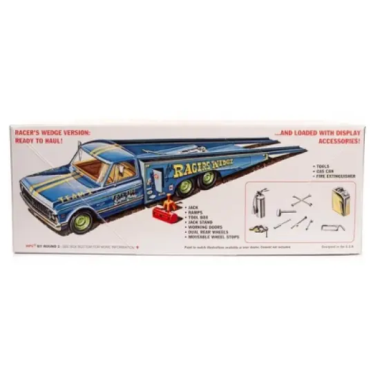 Polar Lights 1972 Chevy Racer's Wedge Model Kit image {2}
